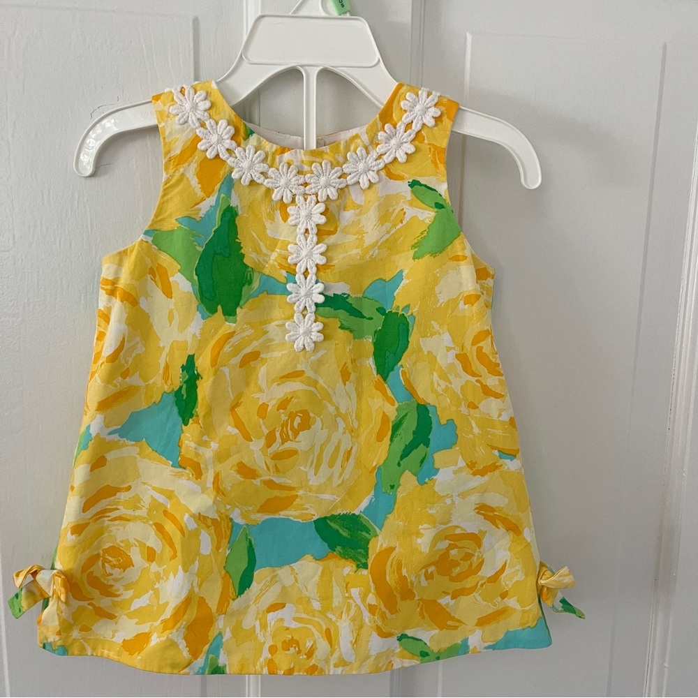 Lilly Pulitzer Baby Shift in Yellow First Impressions